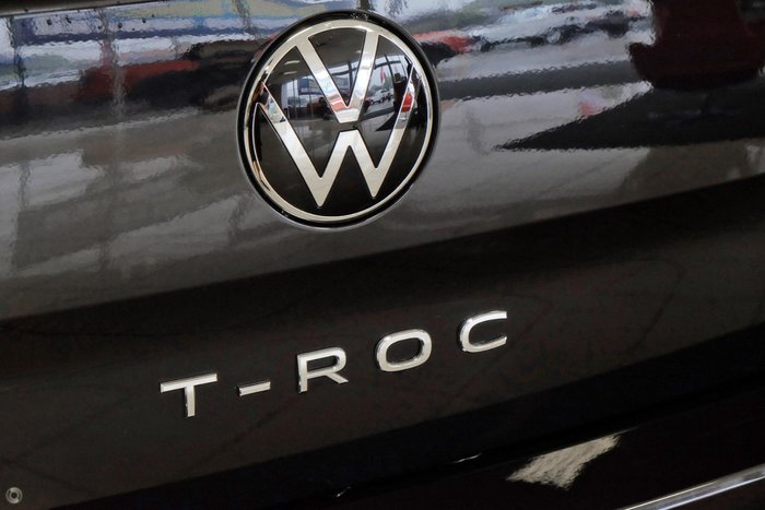 2025 Volkswagen T-Roc 140TSI R-Line D11 MY25 Four Wheel Drive Deep Black Pearl
