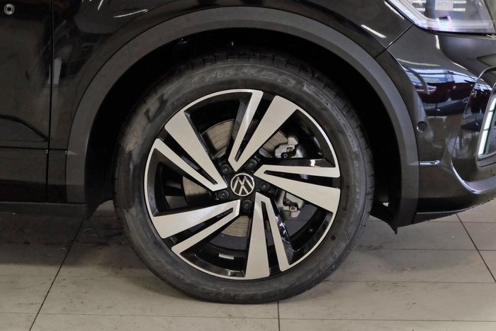 2025 Volkswagen T-Roc 140TSI R-Line D11 MY25 Four Wheel Drive Deep Black Pearl