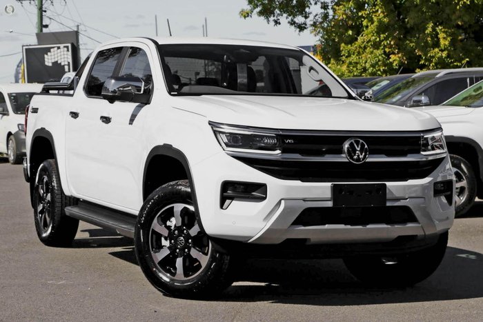 2025 Volkswagen Amarok TDI600 Style NF MY25 4X4 Constant Clear White