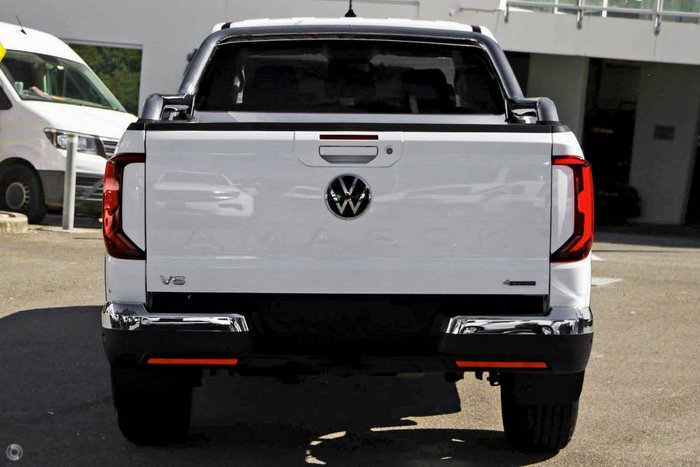 2025 Volkswagen Amarok TDI600 Style NF MY25 4X4 Constant Clear White
