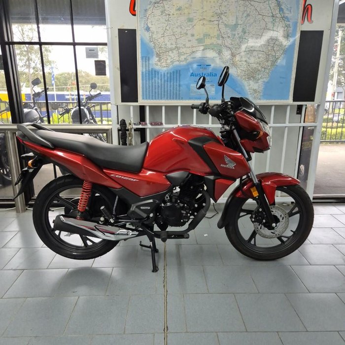 2024 Honda CB125F (CBF125) CB Red