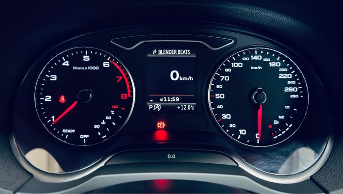 2015 Audi A3 Attraction 8V MY16 White