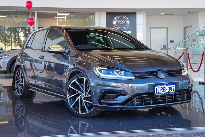 2019 Volkswagen Golf R 7.5 MY20 Four Wheel Drive Indium Grey