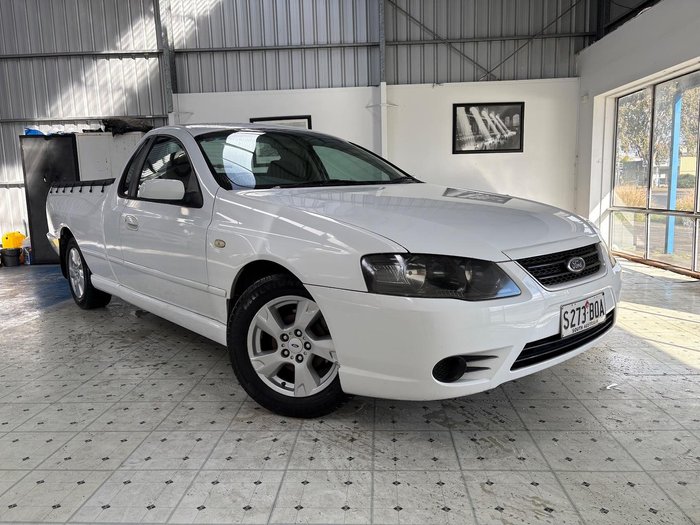 2007 Ford Falcon Ute XLS BF Mk II Winter White