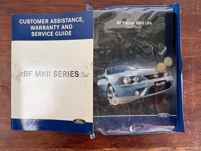 2007 Ford Falcon Ute XLS BF Mk II Winter White