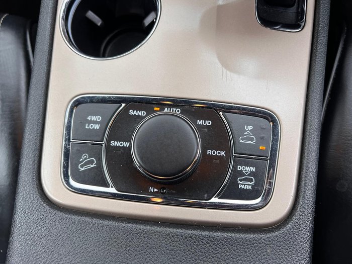 2016 Jeep Grand Cherokee Overland WK MY15 4X4 Dual Range Bright White