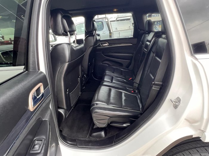 2016 Jeep Grand Cherokee Overland WK MY15 4X4 Dual Range Bright White