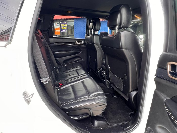 2016 Jeep Grand Cherokee Overland WK MY15 4X4 Dual Range Bright White