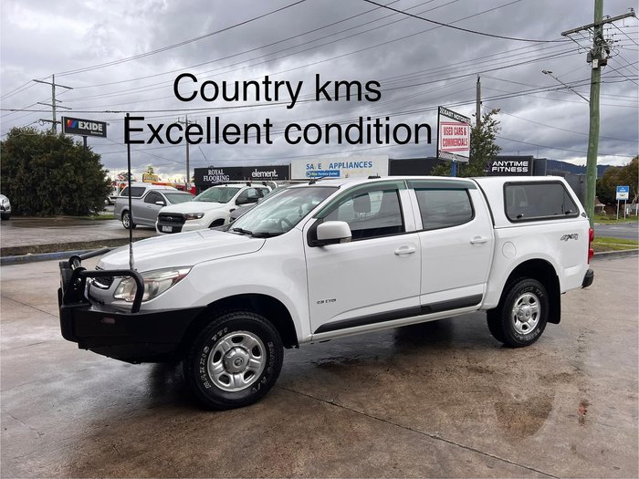 2012 Holden Colorado LX RG MY13 4X4 Dual Range Summit White