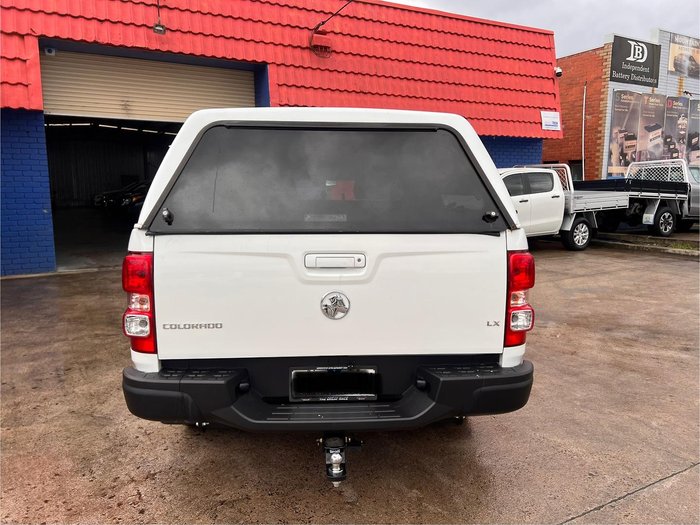 2012 Holden Colorado LX RG MY13 4X4 Dual Range Summit White