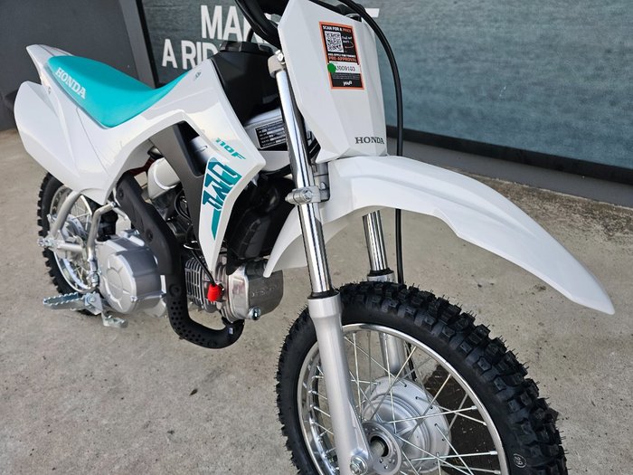 2025 Honda CRF110F White
