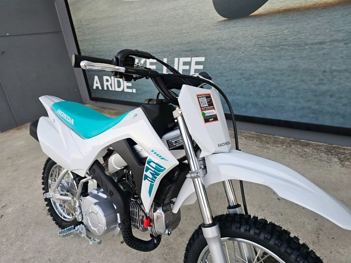 2025 Honda CRF110F White