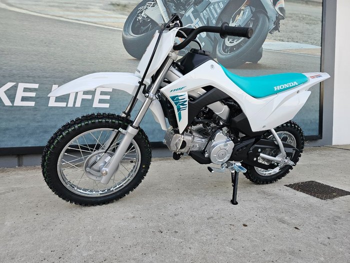 2025 Honda CRF110F White