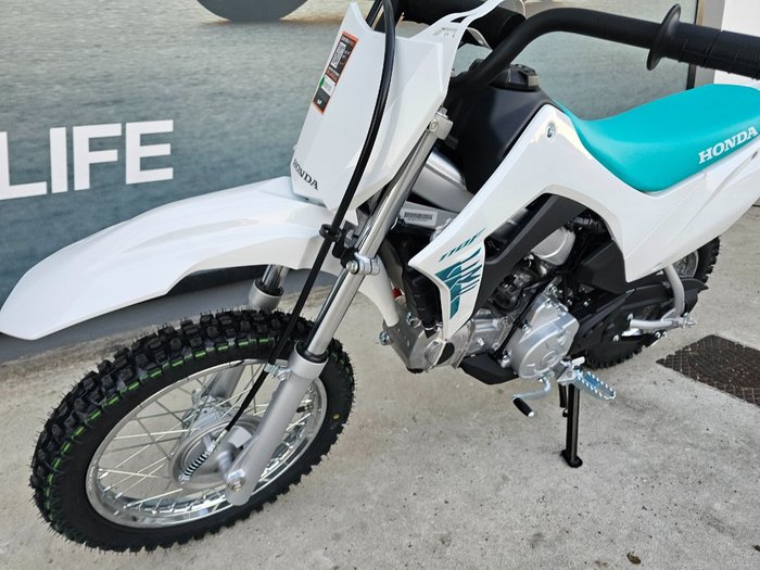 2025 Honda CRF110F White