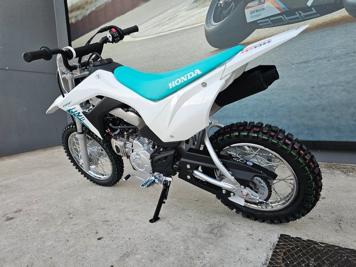 2025 Honda CRF110F White