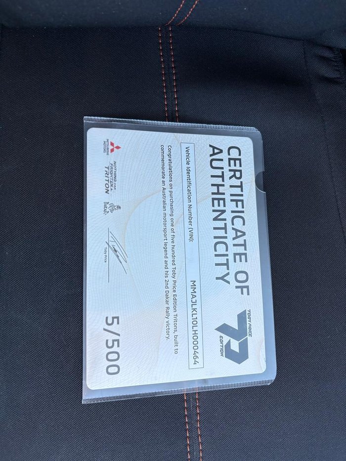 2019 Mitsubishi Triton Toby Price Edition