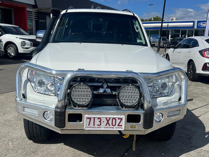 2017 Mitsubishi Pajero Exceed NX MY17 4X4 Dual Range White