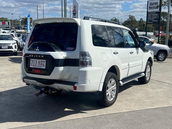 2017 Mitsubishi Pajero Exceed NX MY17 4X4 Dual Range White