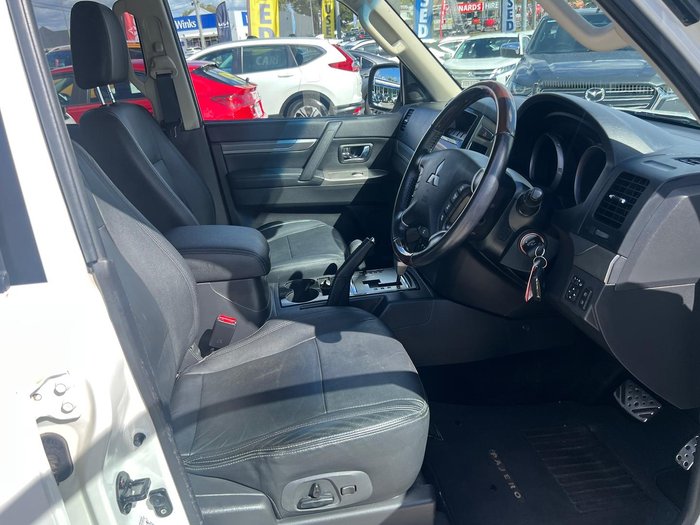 2017 Mitsubishi Pajero Exceed NX MY17 4X4 Dual Range White