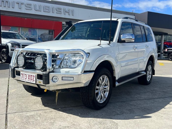 2017 Mitsubishi Pajero Exceed NX MY17 4X4 Dual Range White