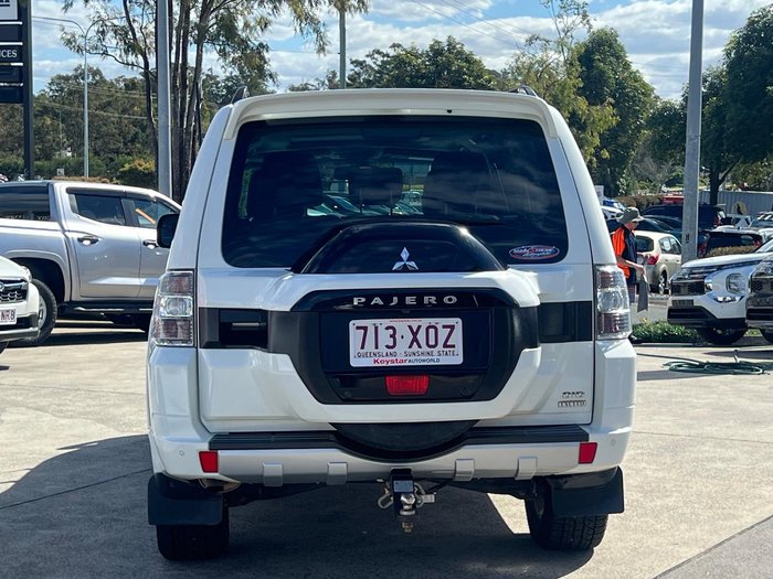 2017 Mitsubishi Pajero Exceed NX MY17 4X4 Dual Range White