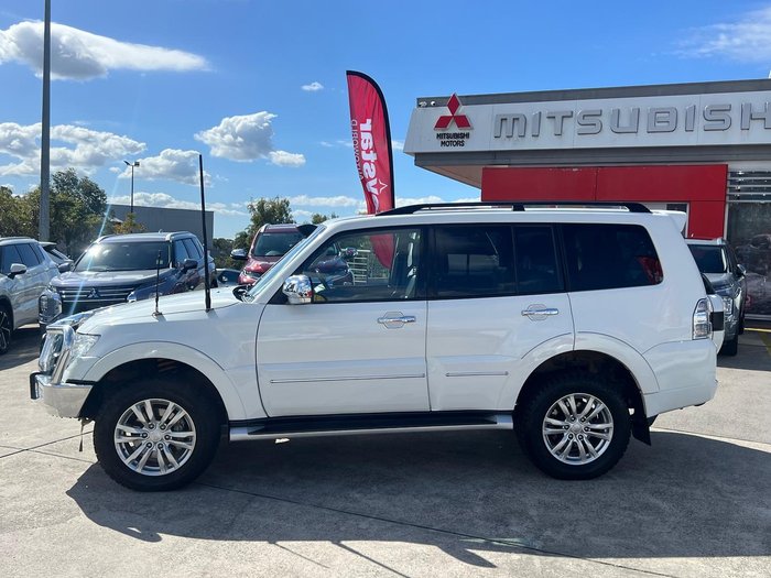 2017 Mitsubishi Pajero Exceed NX MY17 4X4 Dual Range White