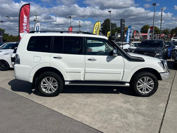 2017 Mitsubishi Pajero Exceed NX MY17 4X4 Dual Range White