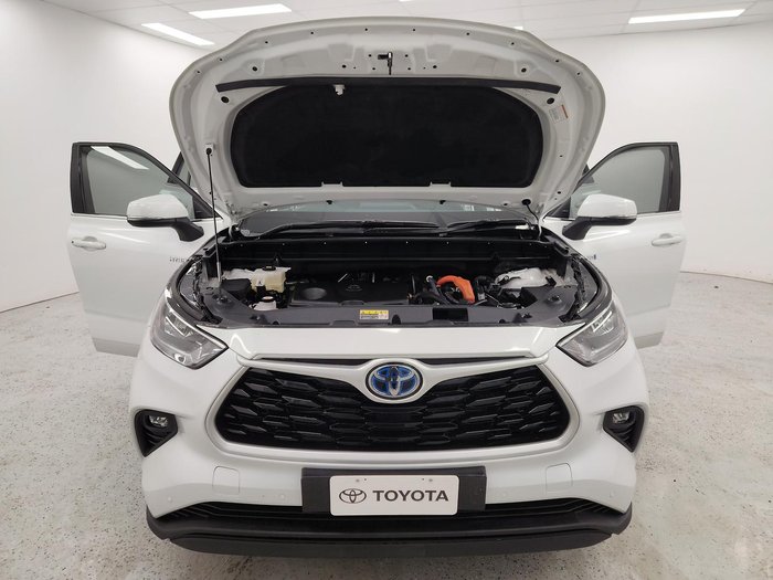 2022 Toyota Kluger GXL AXUH78R 4X4 On Demand Frosted White