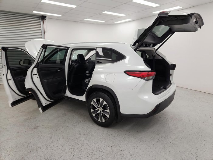 2022 Toyota Kluger GXL AXUH78R 4X4 On Demand Frosted White