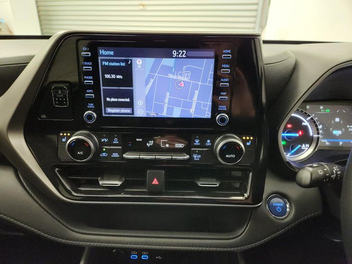 2022 Toyota Kluger GXL AXUH78R 4X4 On Demand Frosted White