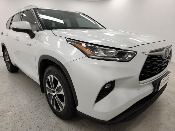 2022 Toyota Kluger GXL AXUH78R 4X4 On Demand Frosted White