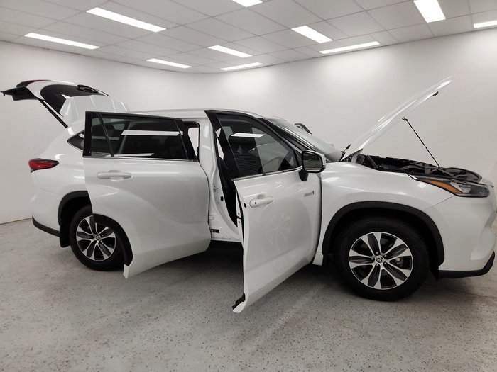2022 Toyota Kluger GXL AXUH78R 4X4 On Demand Frosted White