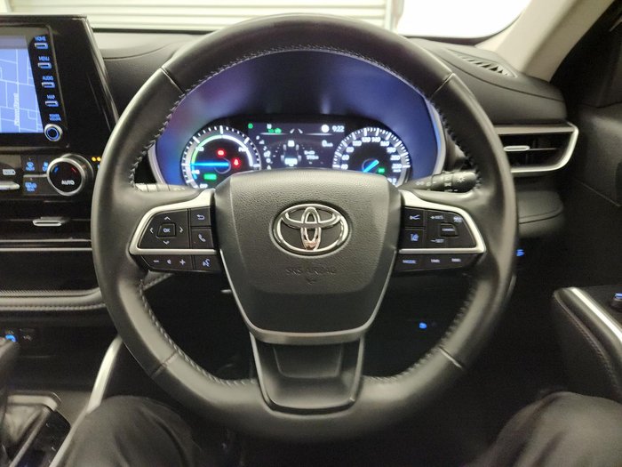 2022 Toyota Kluger GXL AXUH78R 4X4 On Demand Frosted White
