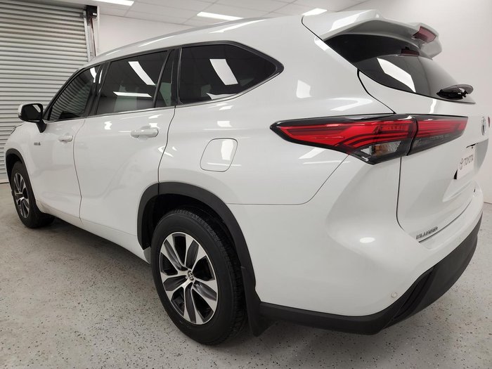 2022 Toyota Kluger GXL AXUH78R 4X4 On Demand Frosted White