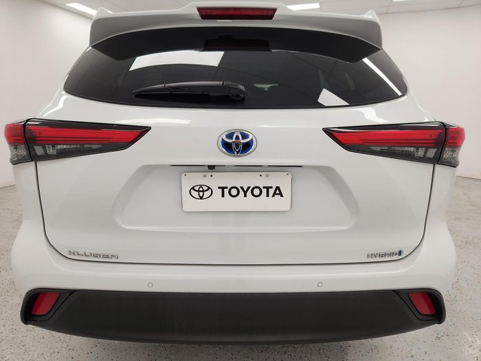 2022 Toyota Kluger GXL AXUH78R 4X4 On Demand Frosted White