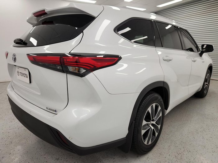 2022 Toyota Kluger GXL AXUH78R 4X4 On Demand Frosted White
