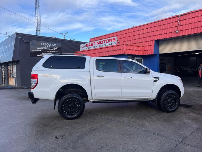2012 Ford Ranger XLT PX 4X4 Dual Range Cool White