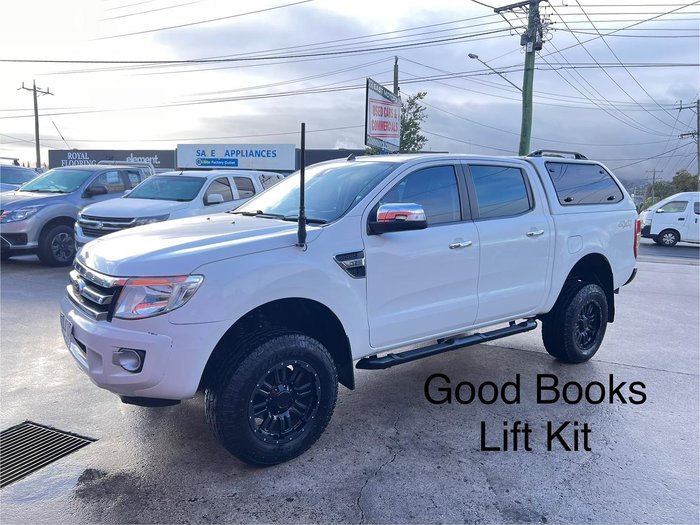 2012 Ford Ranger XLT PX 4X4 Dual Range Cool White