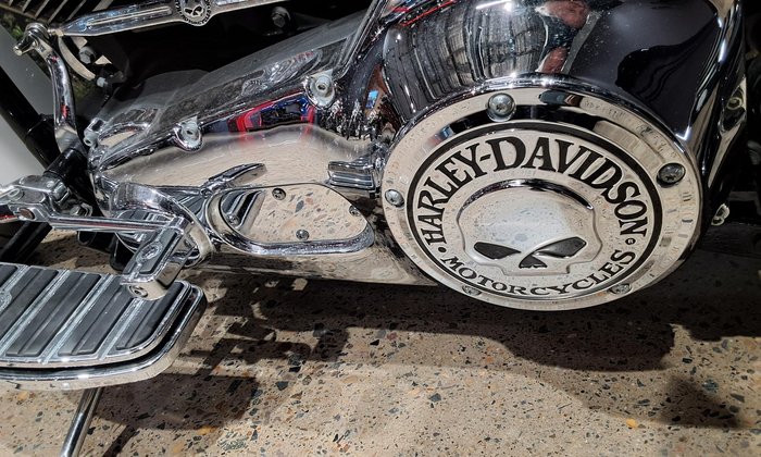 2006 Harley-Davidson Softail Deluxe 1450 (FLSTN) Softail Blue