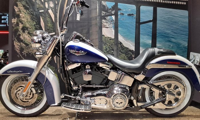 2006 Harley-Davidson Softail Deluxe 1450 (FLSTN) Softail Blue