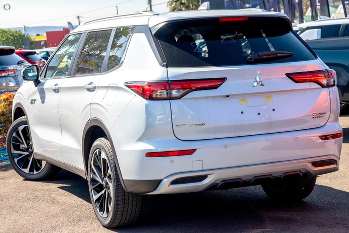 2025 Mitsubishi Outlander PHEV Aspire ZM MY24 AWD White Diamond