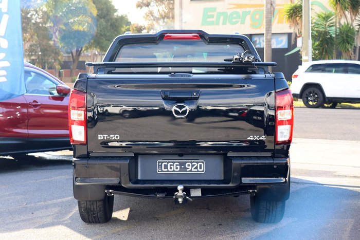 2022 Mazda BT-50 SP TF 4X4 Dual Range True Black