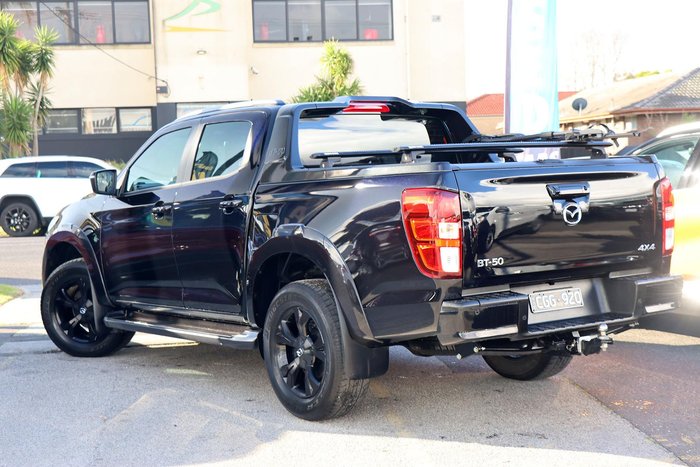 2022 Mazda BT-50 SP TF 4X4 Dual Range True Black
