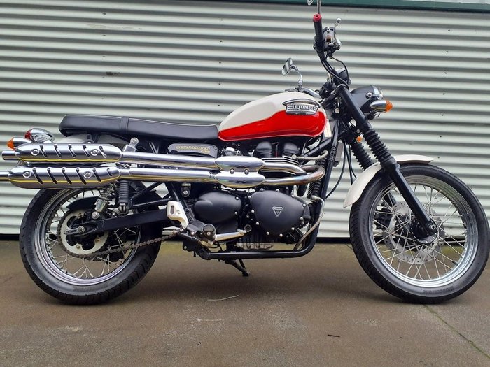 2008 Triumph Scrambler Scrambler