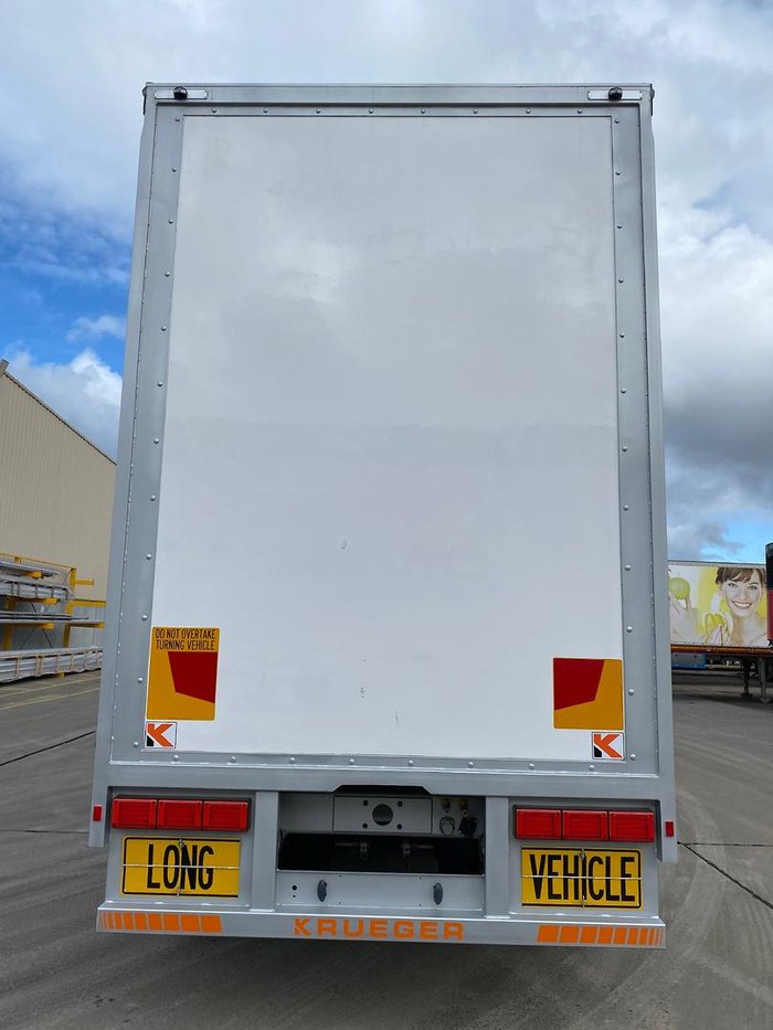 2025 Krueger 34P Drop Deck Mezzanine B Double White