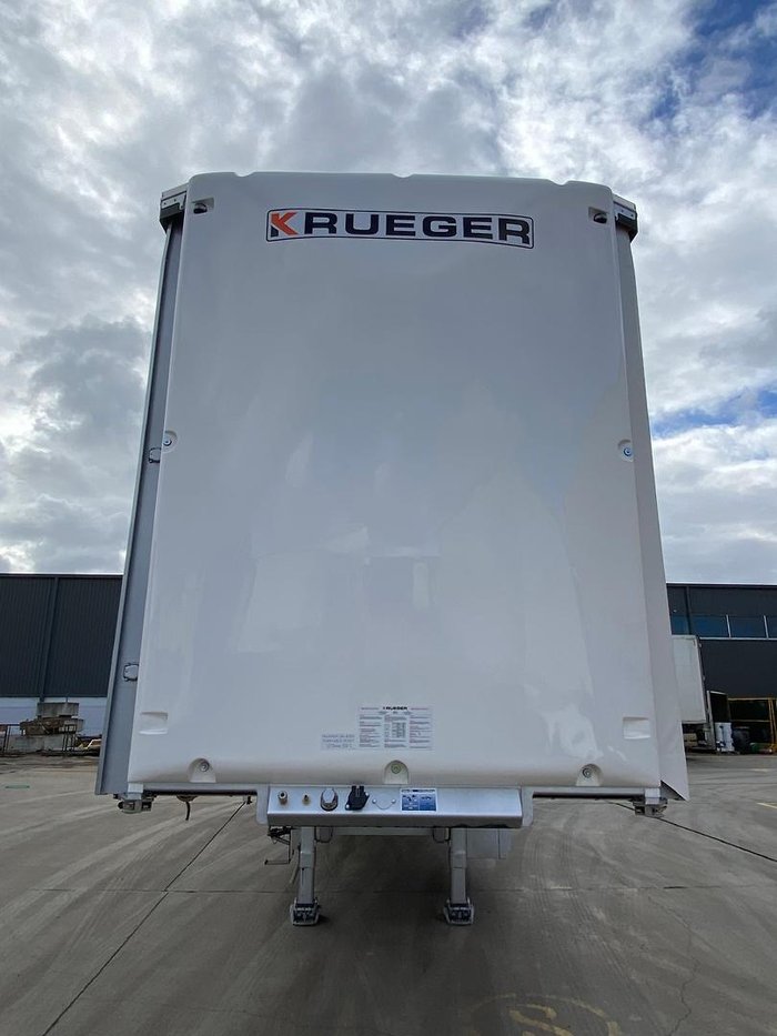 2026 Krueger 34P Drop Deck Mezzanine B Double Combination White