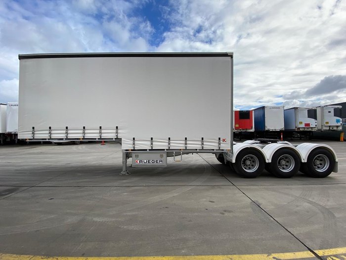 2026 Krueger 34P Drop Deck Mezzanine B Double Combination White