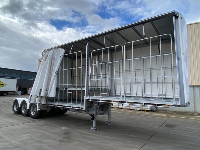 2025 Krueger 34P Drop Deck Mezzanine B Double White