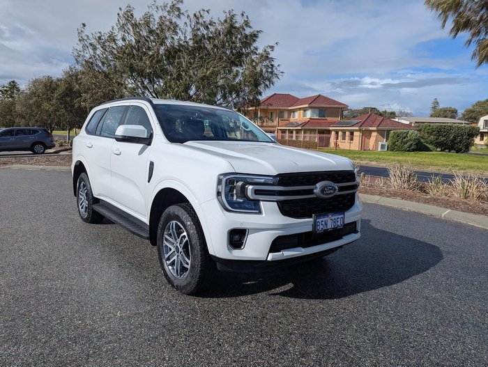 2024 Ford Everest Ambiente MY24.50 4X4 Dual Range Arctic White