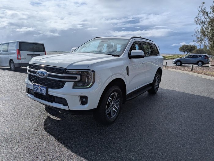 2024 Ford Everest Ambiente MY24.50 4X4 Dual Range Arctic White